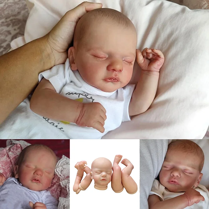 18inch Sleeping Baby DIY Doll Kit Reborn Doll Sam Parts Cute with Cloth Body Included
18inch Sleeping Baby DIY Doll Kit Reborn Doll Sam Parts Cute with Cloth Body Included