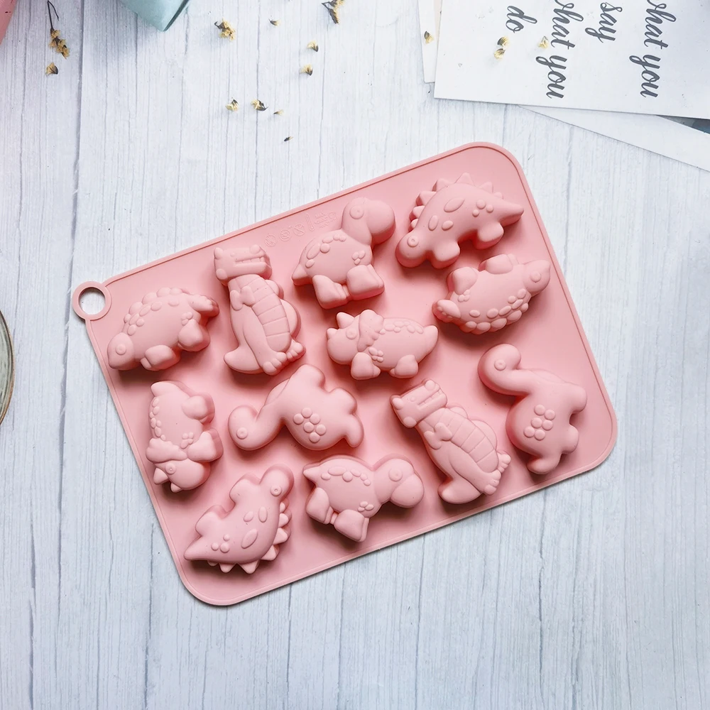 Dinosaur Silicone Fondant Mould Cake Chocolate Candy Fondant Candle Soap craft Cake Mold Baking DIY Ice Cubes Cartoon Dinosaur
Dinosaur Silicone Fondant Mould Cake Chocolate Candy Fondant Candle Soap craft Cake Mold Baking DIY Ice Cubes Cartoon Dinosaur