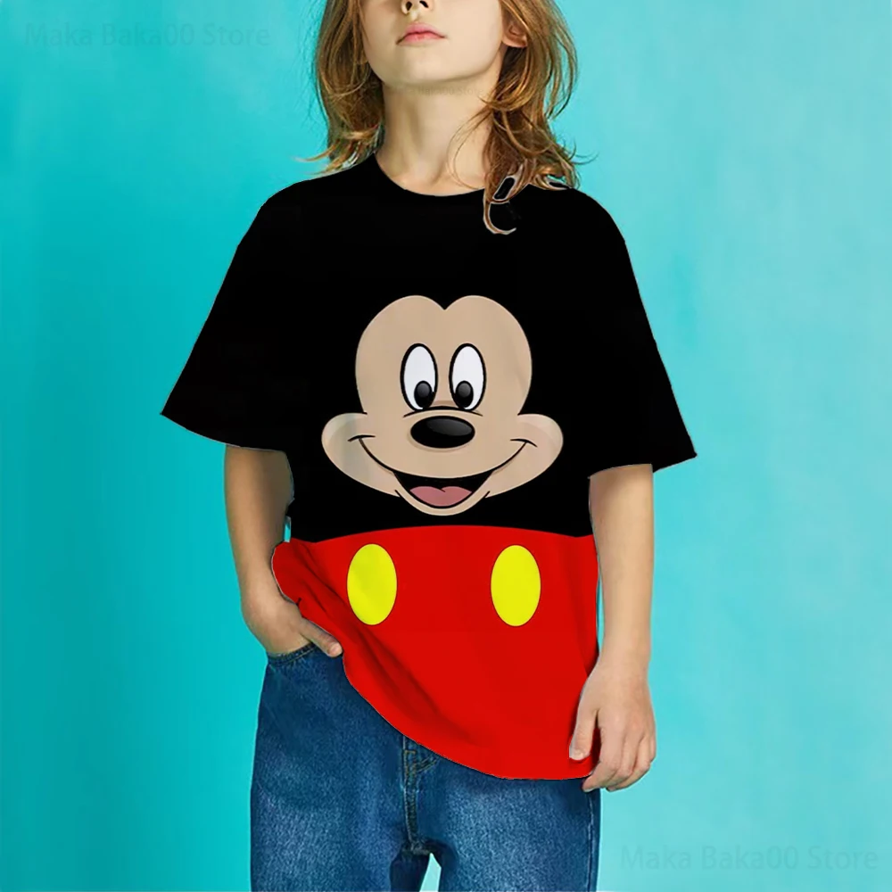 Kids T Shirt Kids Cute Mickey Mouse Print Top Kids Short Sleeve Streetwear Casual Harajuku T Shirt Disney
Kids T Shirt Kids Cute Mickey Mouse Print Top Kids Short Sleeve Streetwear Casual Harajuku T Shirt Disney