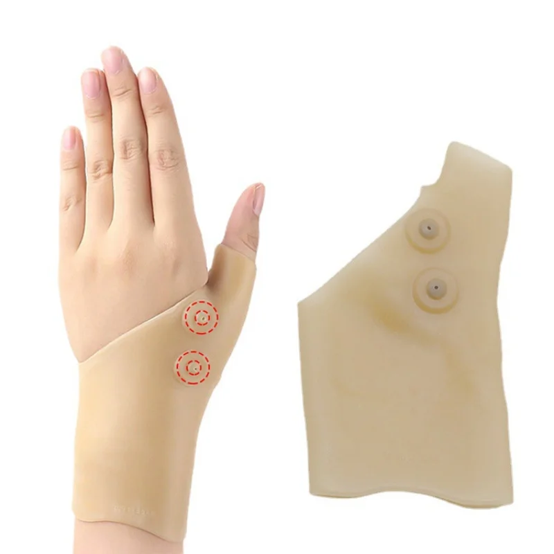1 Piece New Magnetic Therapy Wrist Hand Thumb Support Gloves Silicone Gel Arthritis Pressure Corrector Massage Pain Relief
1 Piece New Magnetic Therapy Wrist Hand Thumb Support Gloves Silicone Gel Arthritis Pressure Corrector Massage Pain Relief