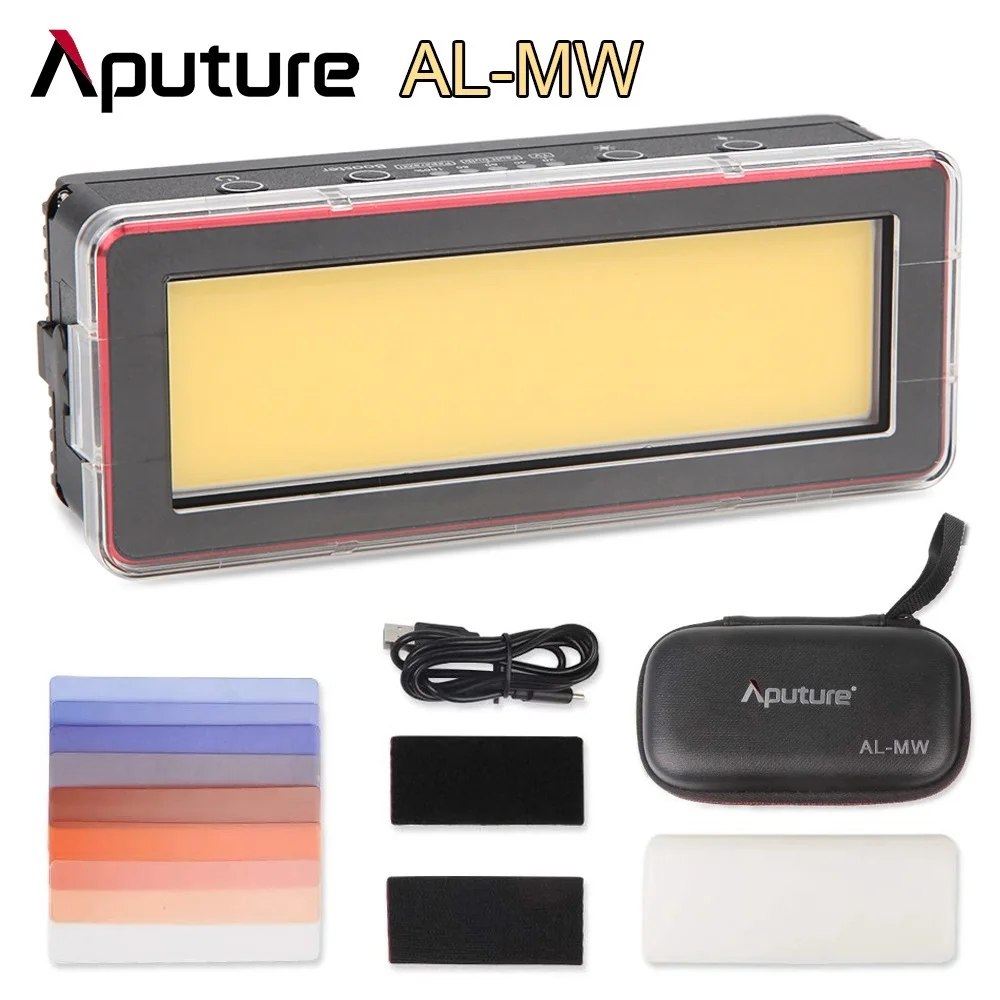 Aputure Amaran AL-MW 10W Водонепроницаемая мини светодиодная лампа для фотосъемки IP68 5500K CRI 95 + литиевая лампа для Canon Sony
Aputure Amaran AL-MW 10W Водонепроницаемая мини светодиодная лампа для фотосъемки IP68 5500K CRI 95 + литиевая лампа для Canon Sony