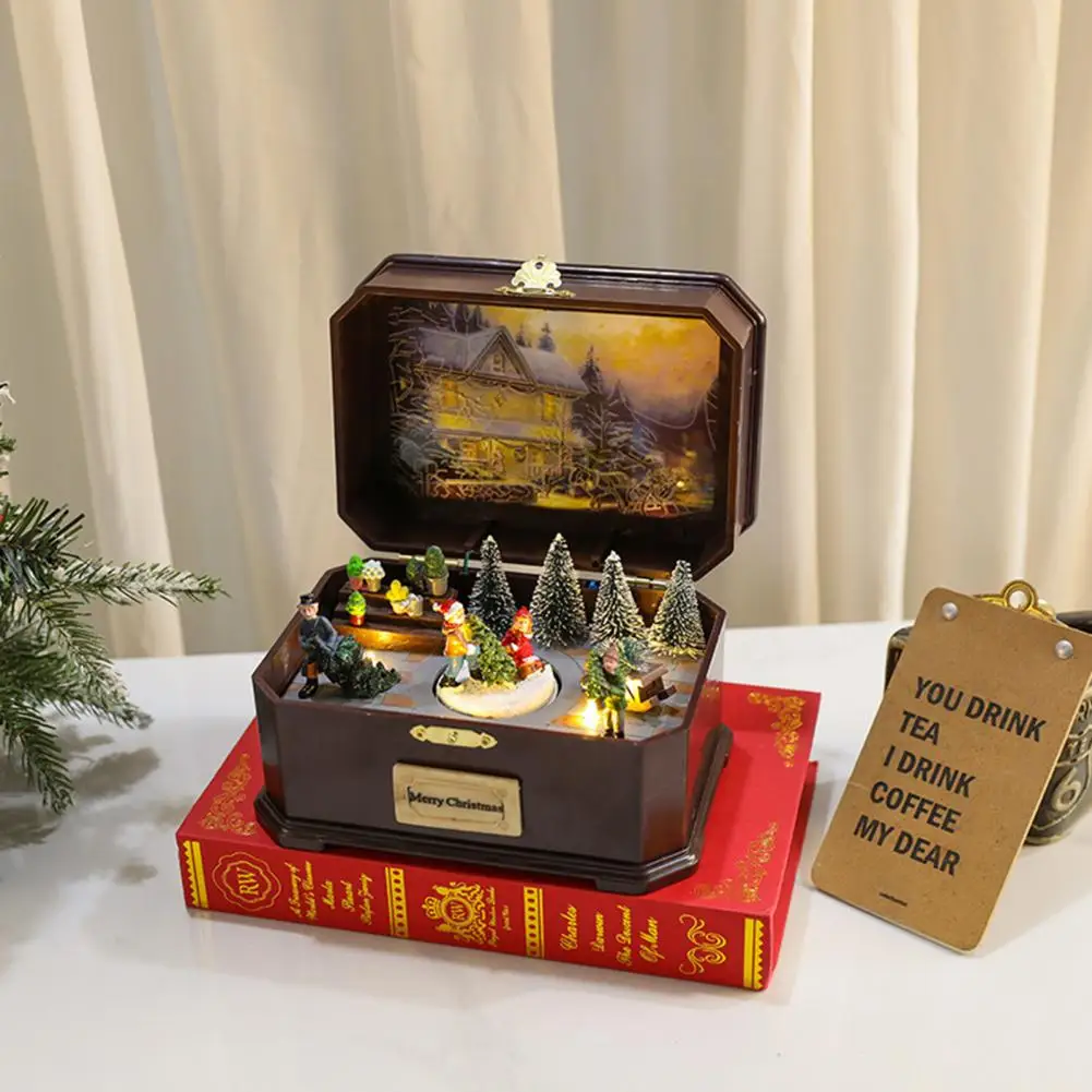 Christmas Music Box Long Time Use Reusable Safe Merry Christmas Tiny Musical Box Festival Music Box Christmas Decoration
Christmas Music Box Long Time Use Reusable Safe Merry Christmas Tiny Musical Box Festival Music Box Christmas Decoration
