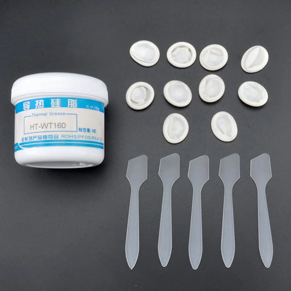 WT160-CN150 Computer CPU Thermal Conductive Grease Paste Silicone Plaster Sink Compound for CPU Cooler Cooling Heatsink Plaster
WT160-CN150 Computer CPU Thermal Conductive Grease Paste Silicone Plaster Sink Compound for CPU Cooler Cooling Heatsink Plaster