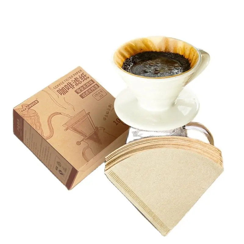 Eco-friendly Unbleached Original Wooden Hand Drip Paper Coffee Brewer Coffee Filter Bag Coffee Maker Accessories 40Pcs/Bag
Eco-friendly Unbleached Original Wooden Hand Drip Paper Coffee Brewer Coffee Filter Bag Coffee Maker Accessories 40Pcs/Bag