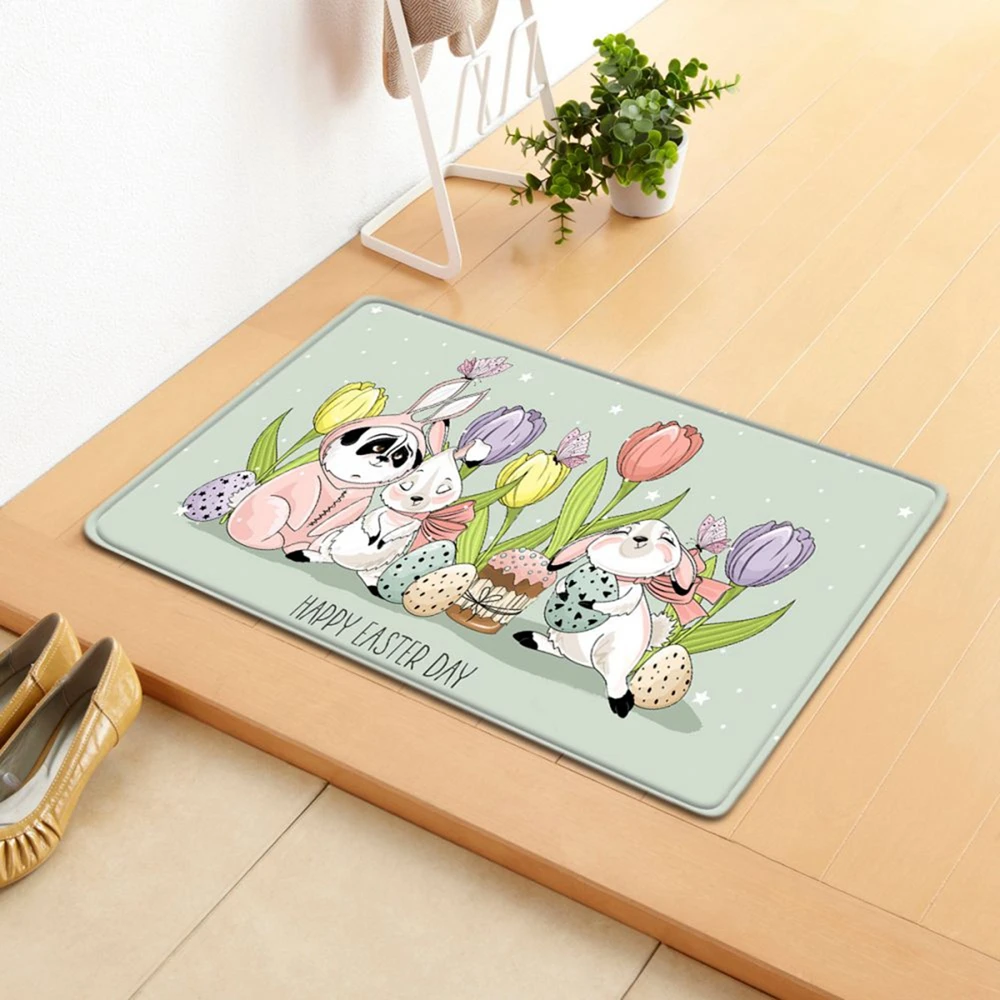 Easter Day Decoration Door Floor Mat Rectangle Non-Slip Foot Pad Home Welcome Carpet For Hallway Bath Kitchen Doormat
Easter Day Decoration Door Floor Mat Rectangle Non-Slip Foot Pad Home Welcome Carpet For Hallway Bath Kitchen Doormat