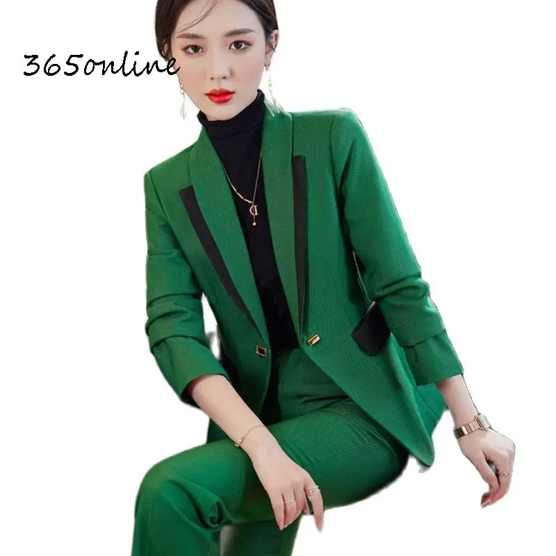 Formal Professional Women Business Suits with Pants and Jackets Coat Autumn Winter Career Interview OL Pantsuits Trousers Set
Formal Professional Women Business Suits with Pants and Jackets Coat Autumn Winter Career Interview OL Pantsuits Trousers Set