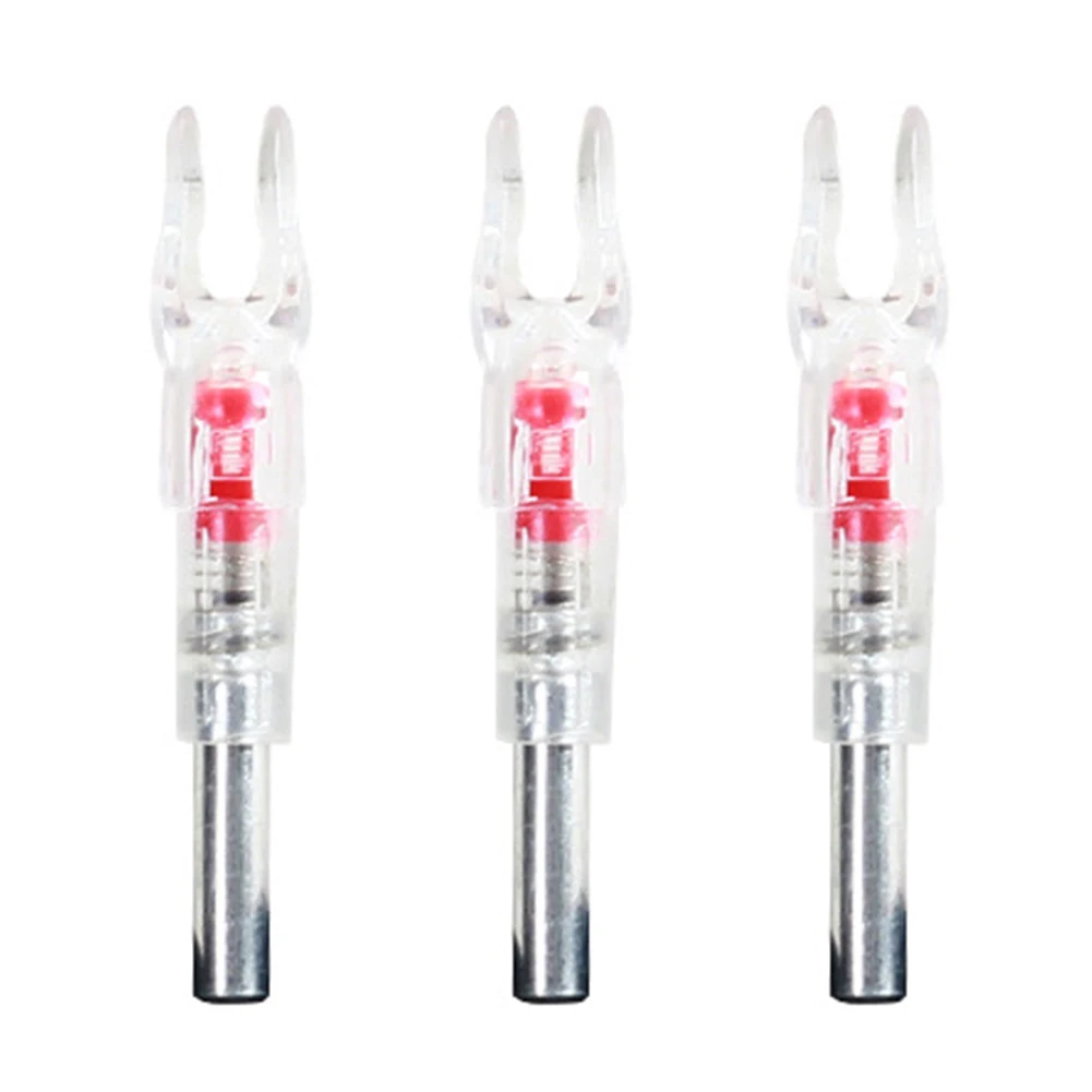 Practical Arrow Nocks Set Archery Equipment 3pcs Automatically Light Up Kit LED Light Lighted Nocks Lightweight
Practical Arrow Nocks Set Archery Equipment 3pcs Automatically Light Up Kit LED Light Lighted Nocks Lightweight