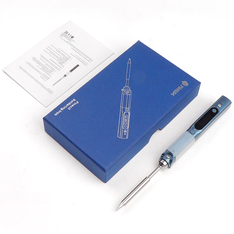 Portable 65W Smart Digital Mini Adjustable Constant Temperature Digital Display Soldering Iron with TS100-B2 Soldering Tips
Portable 65W Smart Digital Mini Adjustable Constant Temperature Digital Display Soldering Iron with TS100-B2 Soldering Tips
