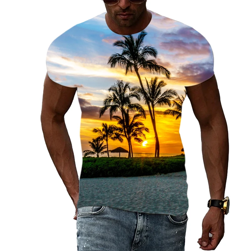 Men's Palm Tree Pattern, 3D Printed Landscape Pattern, My Day Is a Casual Summer Fashion
Men's Palm Tree Pattern, 3D Printed Landscape Pattern, My Day Is a Casual Summer Fashion