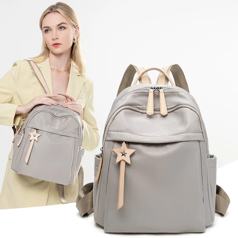 Women's Oxford Backpack Temperament Large Capacity Leisure Travel Bag The New 2022 Autumn Trend All-match Simple Backpack
Women's Oxford Backpack Temperament Large Capacity Leisure Travel Bag The New 2022 Autumn Trend All-match Simple Backpack