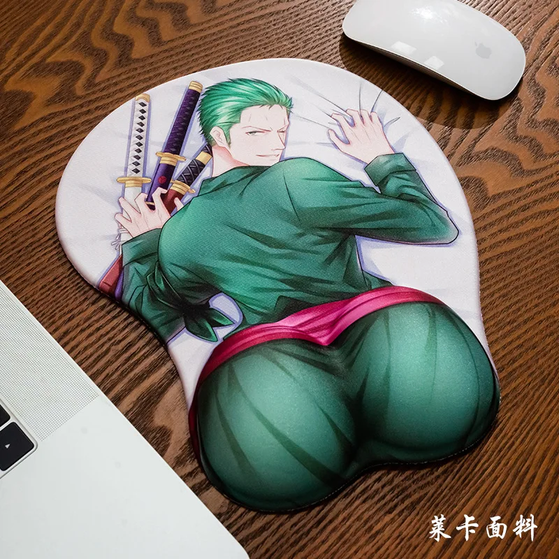 NEW Monkey D Luffy One Piece Roronoa Zoro Figure 3d butt Soft Gel Gaming Mouse Pad Mousepad Wrist Rest Gifts Kids Toys
NEW Monkey D Luffy One Piece Roronoa Zoro Figure 3d butt Soft Gel Gaming Mouse Pad Mousepad Wrist Rest Gifts Kids Toys