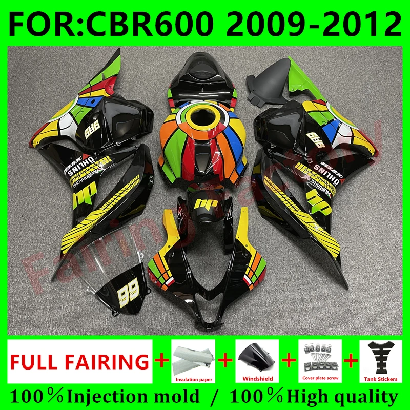 Новый комплект обтекателей для мотоцикла ABS для CBR600RR F5 2009 2010 2011 CBR600 RR CBR 600RR, цвет черный/желтый
Новый комплект обтекателей для мотоцикла ABS для CBR600RR F5 2009 2010 2011 CBR600 RR CBR 600RR, цвет черный/желтый