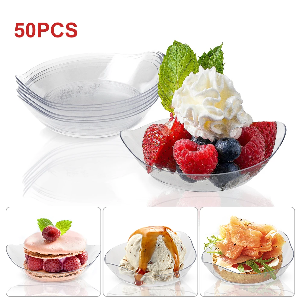50pcs Yogurt Cake Dessert Clear Plastic Cups Jelly Square Container Pastry Tools For mousse, jelly, pudding, tiramisu and other
50pcs Yogurt Cake Dessert Clear Plastic Cups Jelly Square Container Pastry Tools For mousse, jelly, pudding, tiramisu and other