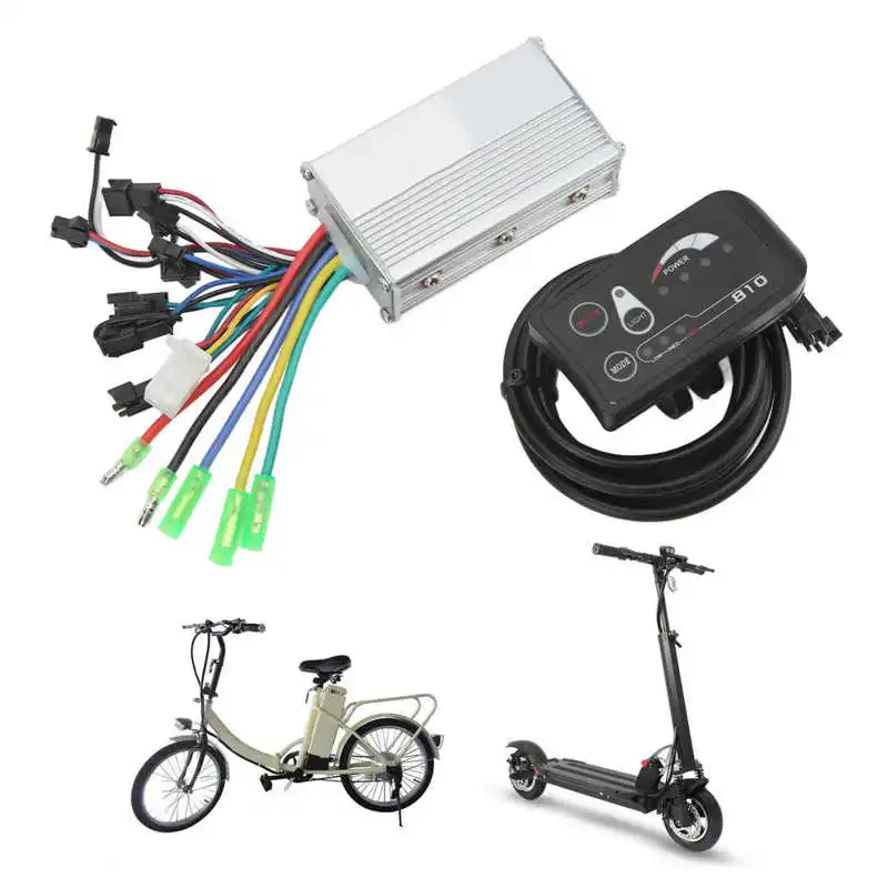 

24V/36V/48V 250W 350W Electric Bike Brushless Controller Set Motor Controller 810 LED Display Panel Set Bike Conversion Kit