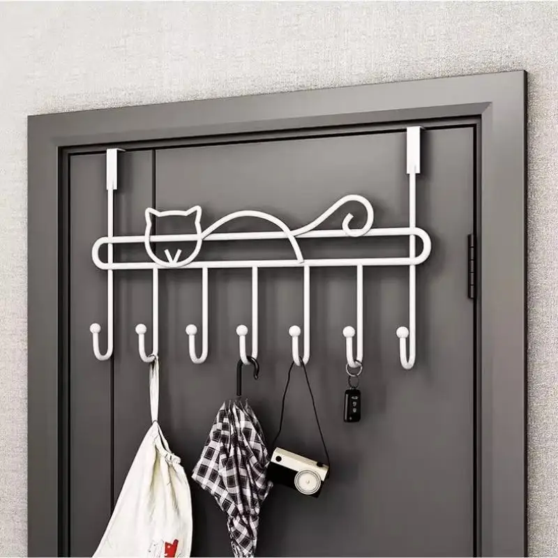 Perforation-Free Door Rear Hook Simple Bedroom Door Cat-Back Clothing Storage Rack No Clothes Hanging Hook
Perforation-Free Door Rear Hook Simple Bedroom Door Cat-Back Clothing Storage Rack No Clothes Hanging Hook