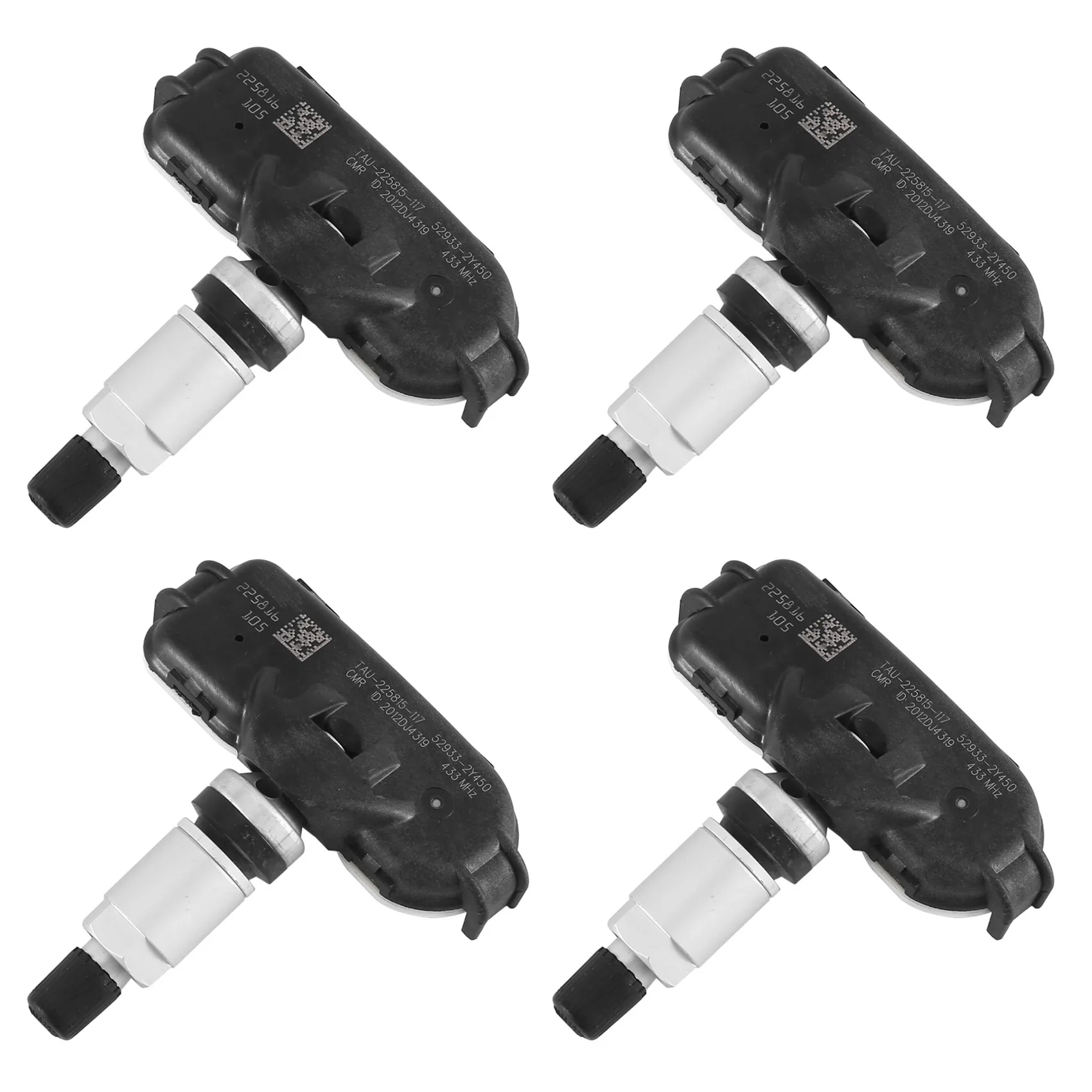 Набор из 4 датчиков давления в шинах TPMS 52933-2Y450 для Hyundai Ix35 Tucson 2013-2015 529332Y450
Набор из 4 датчиков давления в шинах TPMS 52933-2Y450 для Hyundai Ix35 Tucson 2013-2015 529332Y450