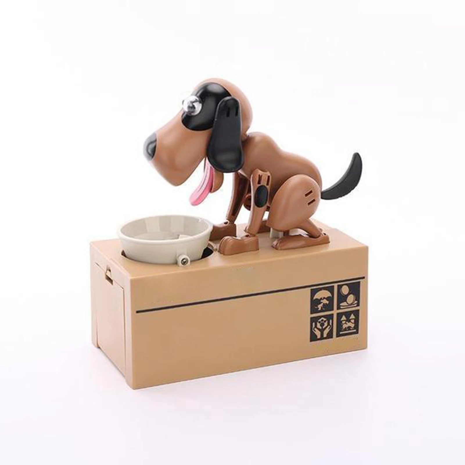 Electronic Piggy Bank Money Box Automated Cartoon Robotic Dog Steal Children's Coin Saving Banks Plastic Kids Gift Home Decor
Electronic Piggy Bank Money Box Automated Cartoon Robotic Dog Steal Children's Coin Saving Banks Plastic Kids Gift Home Decor