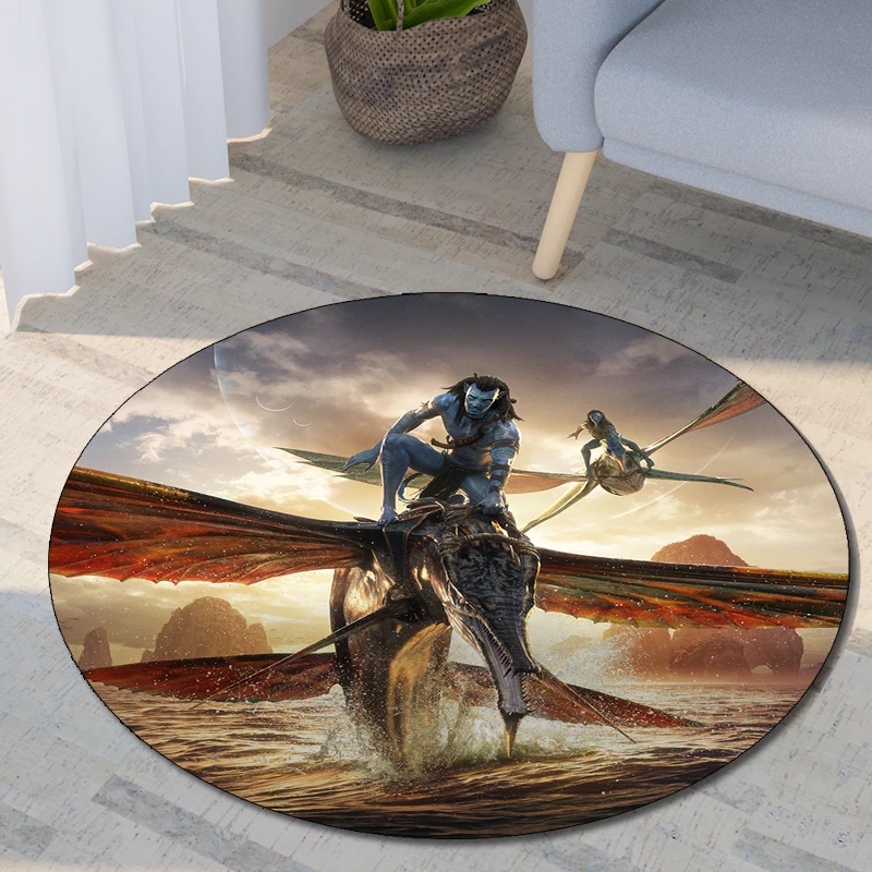Avatar film art Printed Round Carpet Children's Living Room Mat Floor Mat Yoga Bedroom Chair Non Slip Mat New Year Gift
Avatar film art Printed Round Carpet Children's Living Room Mat Floor Mat Yoga Bedroom Chair Non Slip Mat New Year Gift