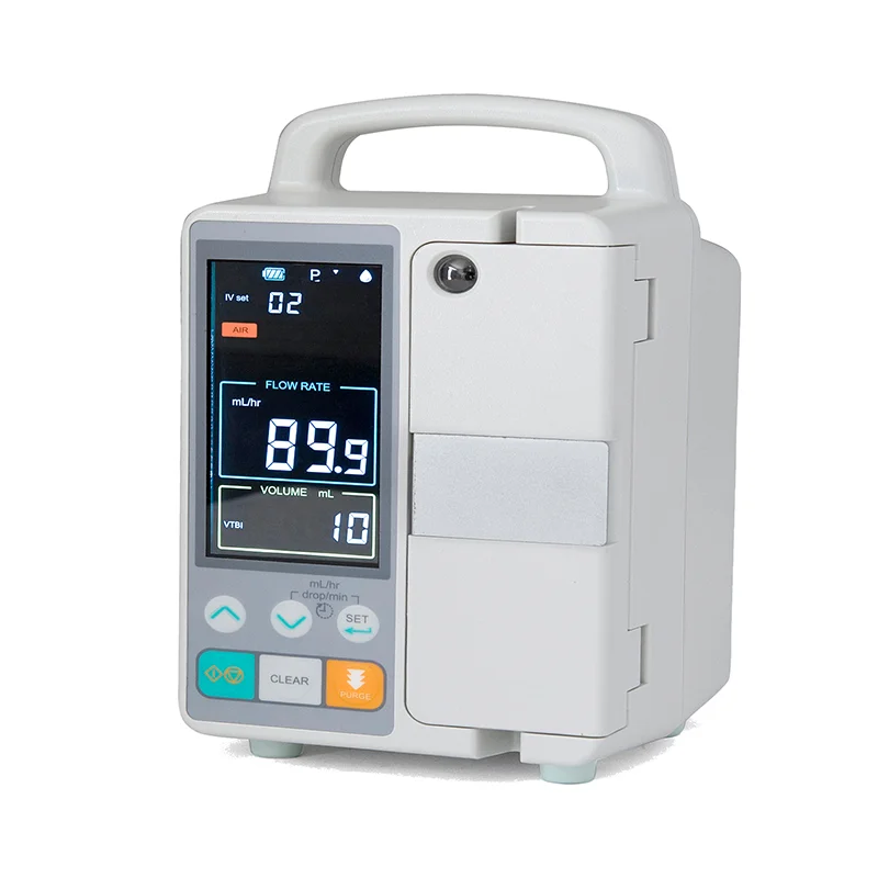 Hospital Equipment BIG LCD Display Portable IV Set Medical Infusion Pump
Hospital Equipment BIG LCD Display Portable IV Set Medical Infusion Pump
