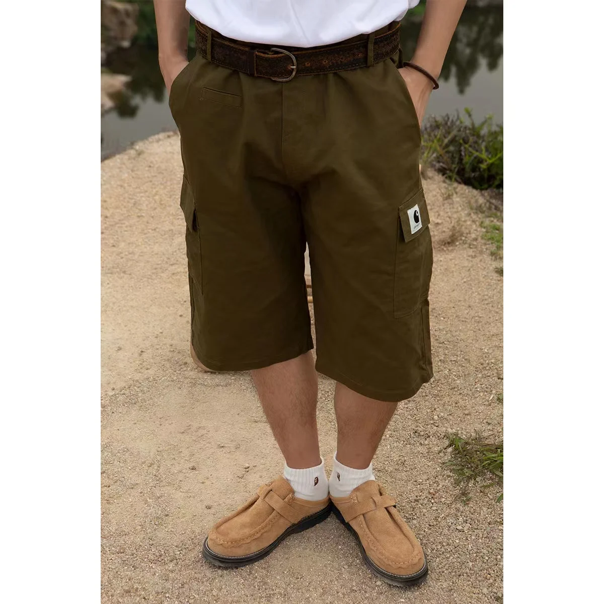 2023 summer new men's tooling style shorts casual five-point pants trendy fashion pants
2023 summer new men's tooling style shorts casual five-point pants trendy fashion pants