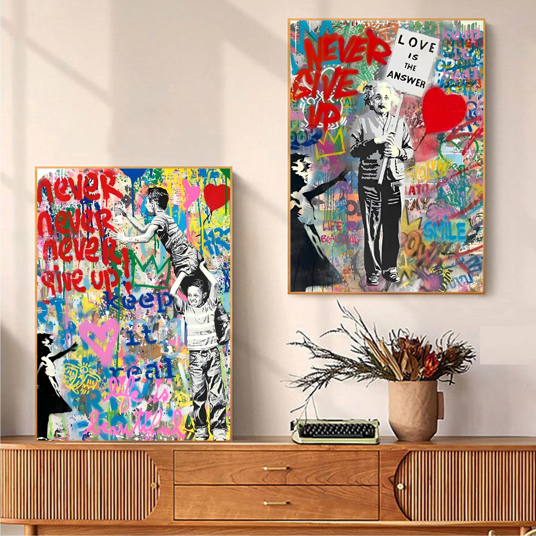 Banksy Graffiti Canvas Painting Nordic Pop Style Good Quality Prints And Posters Vintage Room Home Bar Cafe Decor Home Decor
Banksy Graffiti Canvas Painting Nordic Pop Style Good Quality Prints And Posters Vintage Room Home Bar Cafe Decor Home Decor
