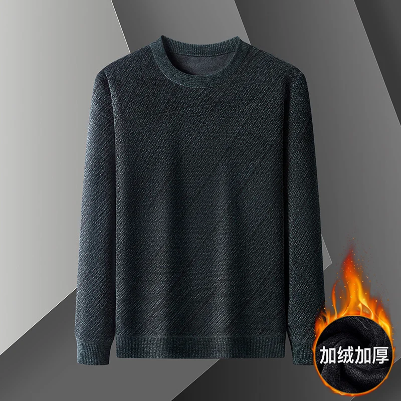 Solid Color Thermal Underwear Casual Men's Round Neck Sweater Pullover Bottoming Shirt Long-sleeved Warm Men M-3XL
Solid Color Thermal Underwear Casual Men's Round Neck Sweater Pullover Bottoming Shirt Long-sleeved Warm Men M-3XL