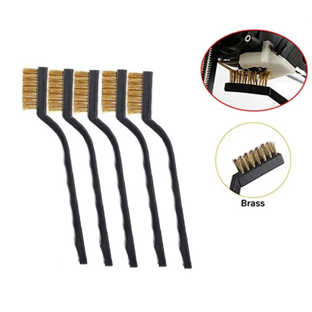 Brass Wire Brushes Convenient Brass Wire Brushes Set of 5 for DIY Cleaning Rust Removal and Precision Detailing
Brass Wire Brushes Convenient Brass Wire Brushes Set of 5 for DIY Cleaning Rust Removal and Precision Detailing