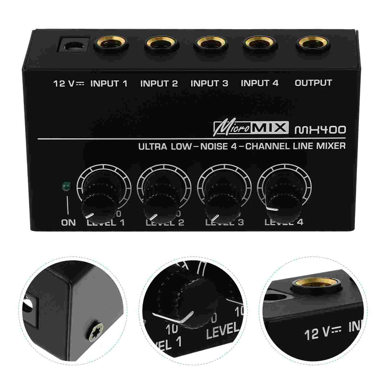 Mixer Mini Audio Mixer Audio Mixer Stereo Line Audio Mixer Portable Sub-mixing Mixer For Stage Pub Studio PC
Mixer Mini Audio Mixer Audio Mixer Stereo Line Audio Mixer Portable Sub-mixing Mixer For Stage Pub Studio PC