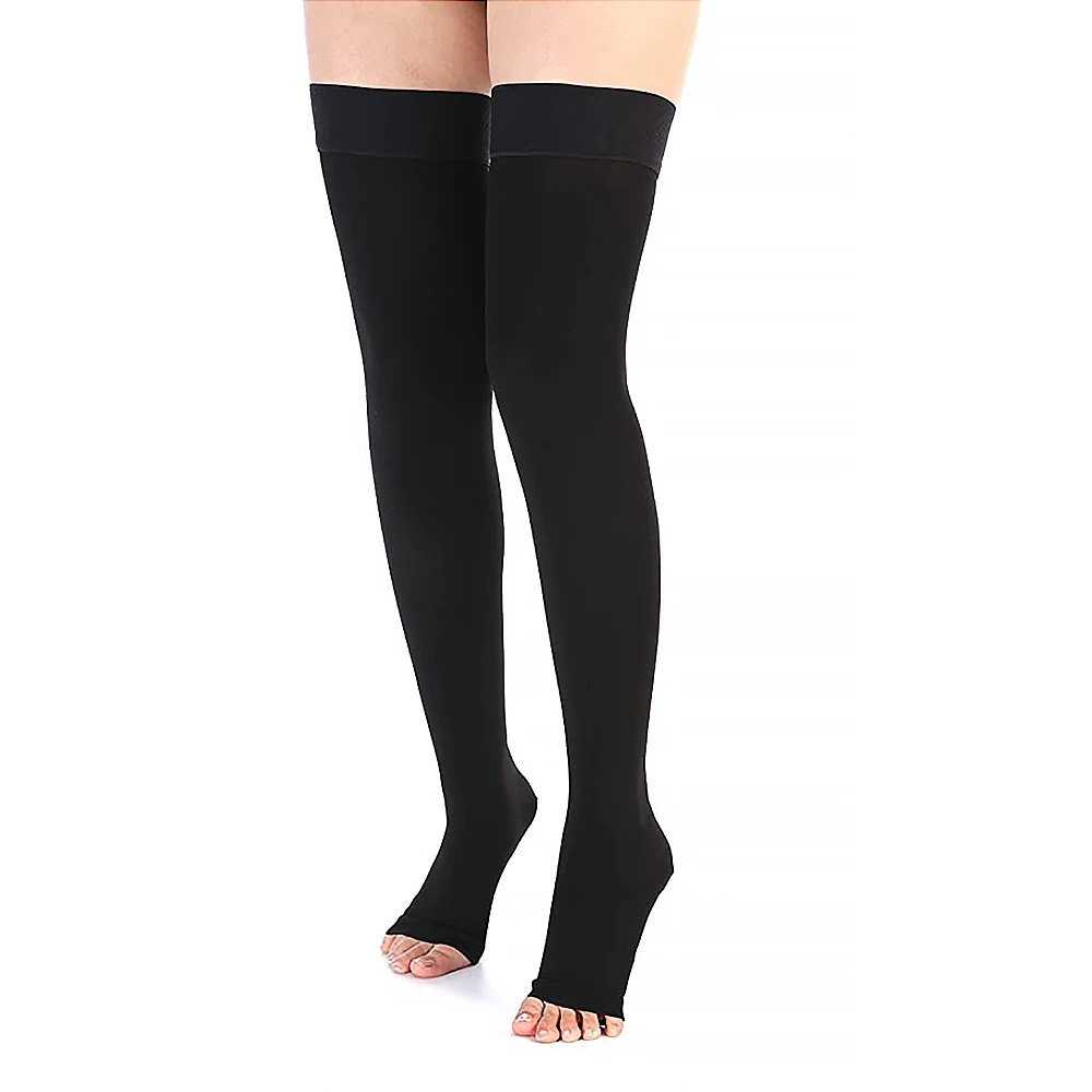 

Legbeauty 23-32mmHg Elastic Nursing Compression Stocking Unisex Medical Class 2 Pressure Stockings Sleep Feet Varicose Vein Sock