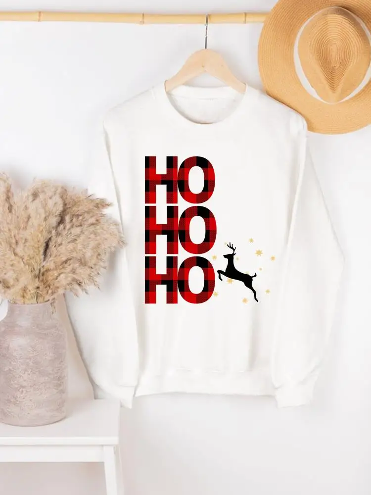 Plaid Letter Trend Style Clothing Lady Print Fashion Woman Hoodies Female Graphic Sweatshirts Merry Christmas Women Pullovers
Plaid Letter Trend Style Clothing Lady Print Fashion Woman Hoodies Female Graphic Sweatshirts Merry Christmas Women Pullovers