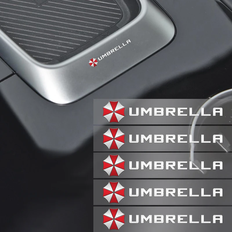 10pcs Car Metal Stickers Random Small Decals Interior Parts for Umbrella Corporation Car Styling Goods Decoration Accessories
10pcs Car Metal Stickers Random Small Decals Interior Parts for Umbrella Corporation Car Styling Goods Decoration Accessories