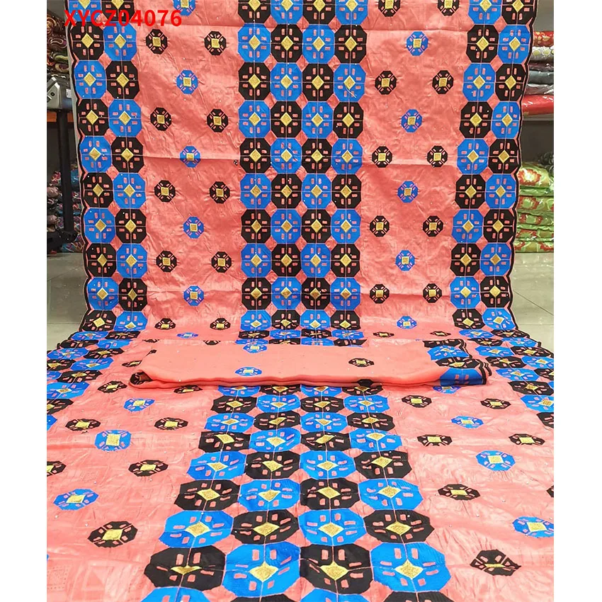 African Ankara Eco-Friendly Lace Textiles Cloth Fine Bazin Brocade fabric 5+2 Yards/Lot XYCZ04076B
African Ankara Eco-Friendly Lace Textiles Cloth Fine Bazin Brocade fabric 5+2 Yards/Lot XYCZ04076B