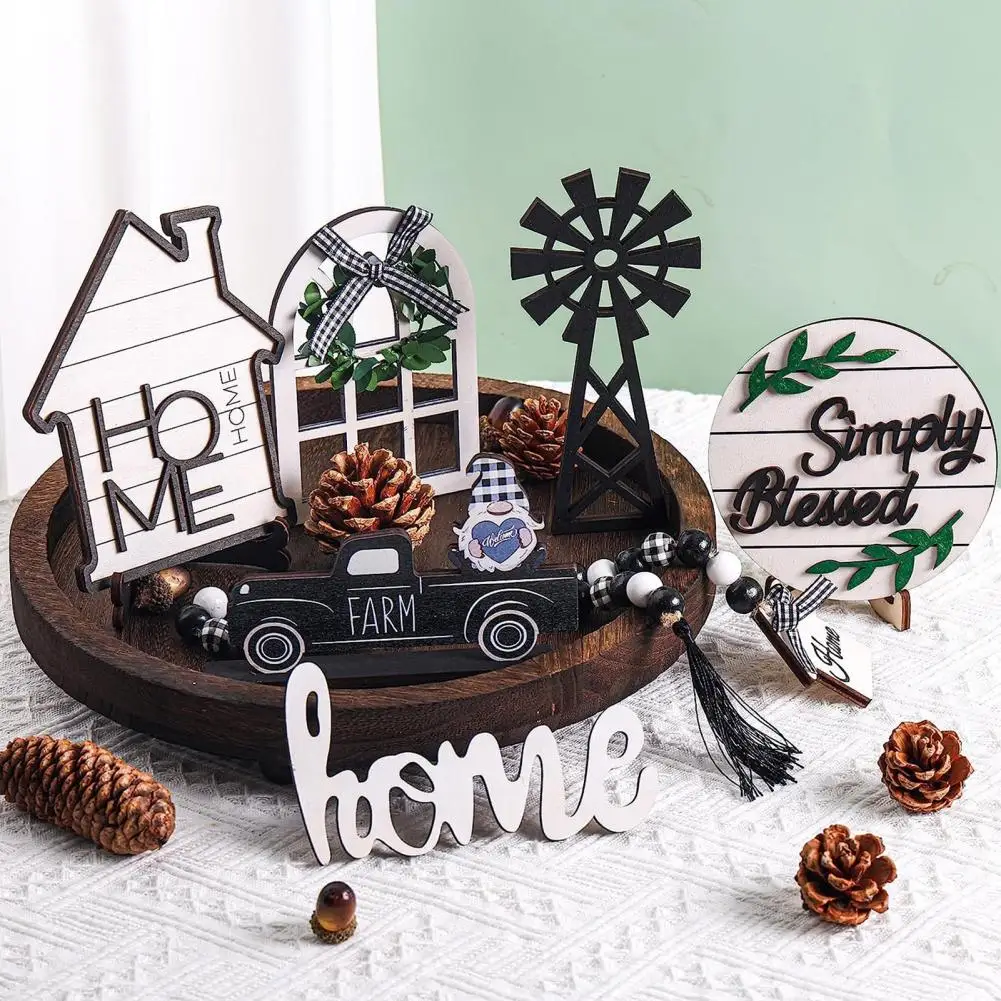 Farmhouse Bead Garland Ornament Farmhouse Tiered Tray Ornaments Rustic White Wood House Window Windmill Bead Garland for Home
Farmhouse Bead Garland Ornament Farmhouse Tiered Tray Ornaments Rustic White Wood House Window Windmill Bead Garland for Home