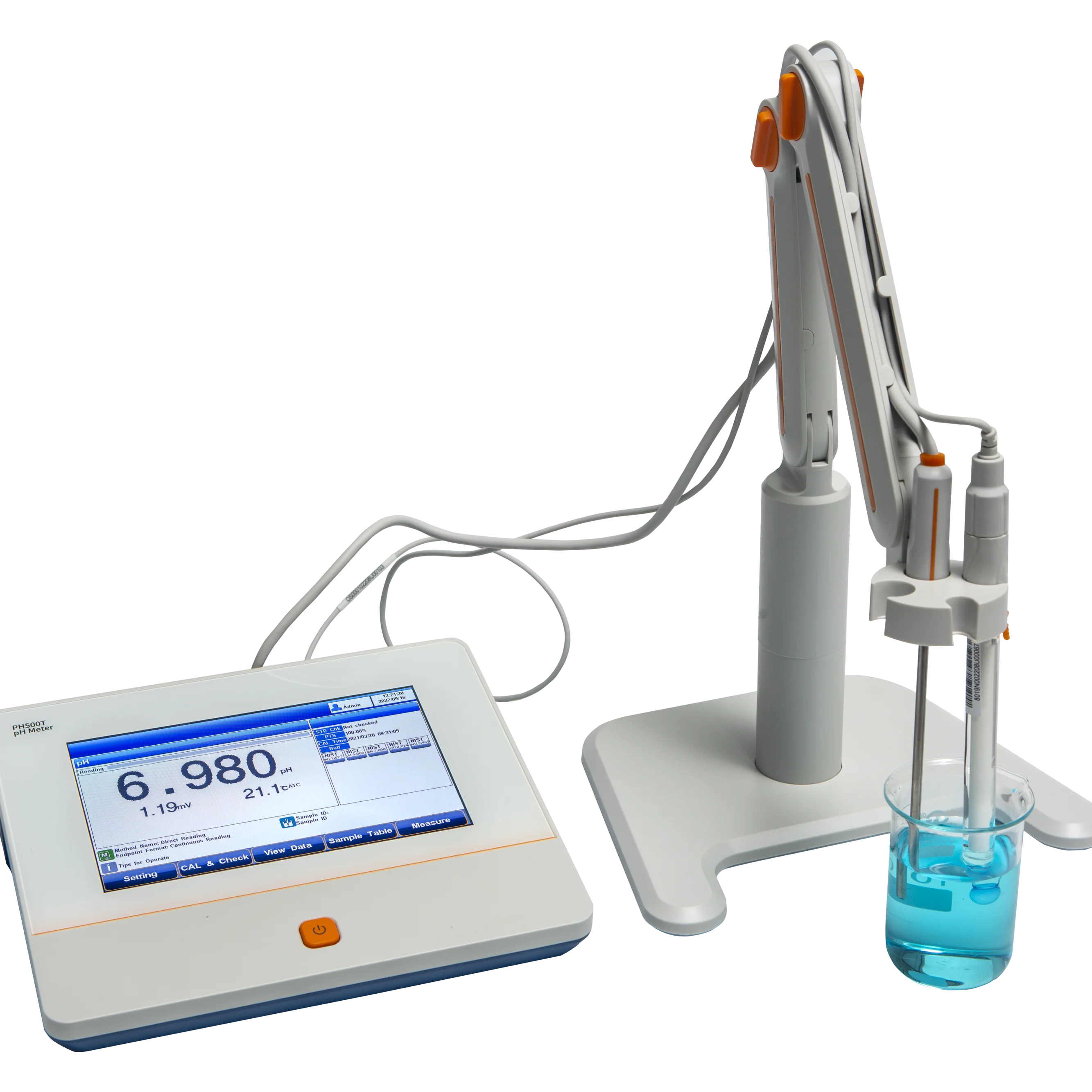Touch Screen PH500T model Laboratory Bench-Top Professional Ph meter Water mV/ORP/Temperature pH Meter
Touch Screen PH500T model Laboratory Bench-Top Professional Ph meter Water mV/ORP/Temperature pH Meter