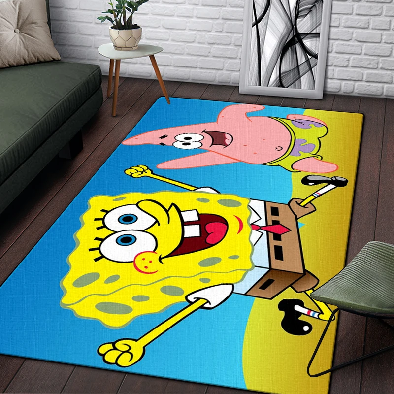 Comic S-Spongebob HD Printed Carpet Household Rug Children's Room Living Room Rugs Yoga Mats Simple Floor Mat Gifts Dropshipping
Comic S-Spongebob HD Printed Carpet Household Rug Children's Room Living Room Rugs Yoga Mats Simple Floor Mat Gifts Dropshipping