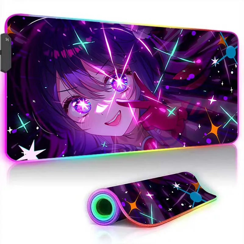 Rgb Mouse Pad Speed Hoshino Ai Pc Cabinet Mousepad Gamer Keyboard Desk Mat Gaming Accessories Mats Xxl Anime Carpet Large Mice
Rgb Mouse Pad Speed Hoshino Ai Pc Cabinet Mousepad Gamer Keyboard Desk Mat Gaming Accessories Mats Xxl Anime Carpet Large Mice