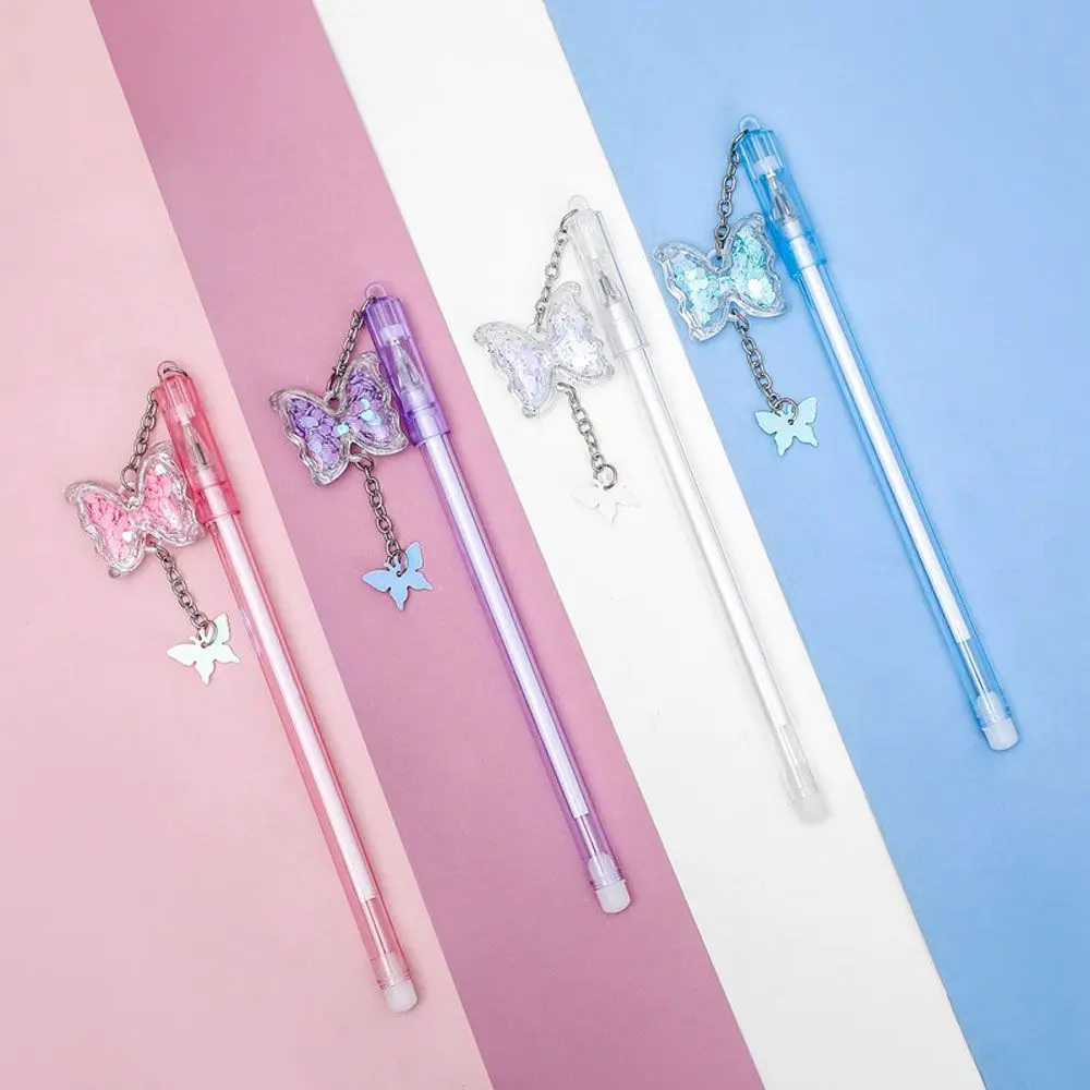 New 4Pcs Cute Gel Pen Butterfly Pendant Plastic Durable Student Writing Stationery Exam Sign Office School Fashion Supplies
New 4Pcs Cute Gel Pen Butterfly Pendant Plastic Durable Student Writing Stationery Exam Sign Office School Fashion Supplies