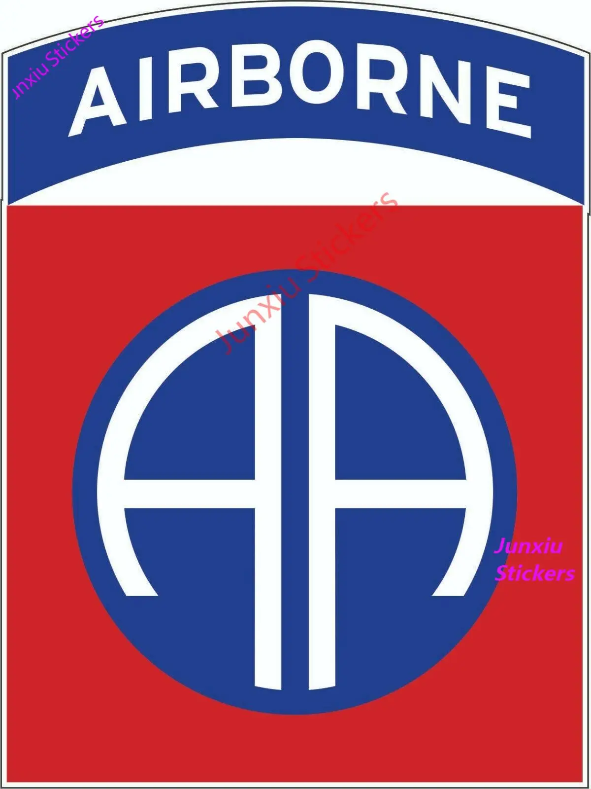 US Army 82nd Airborne Military Logo Bumper Sticker Vinyl Car Decal Bumper Bodywork Windshield Novelty JDM Refit Creative Sticker
US Army 82nd Airborne Military Logo Bumper Sticker Vinyl Car Decal Bumper Bodywork Windshield Novelty JDM Refit Creative Sticker