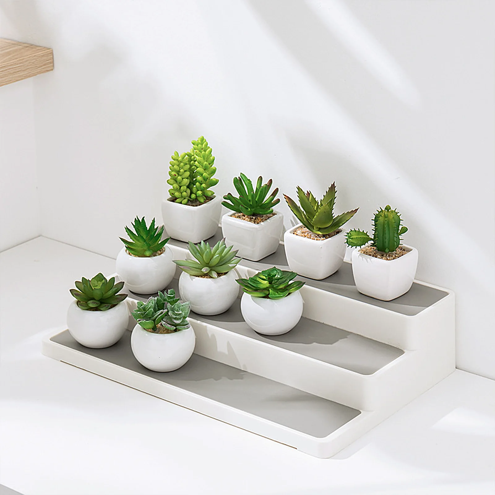Shelf Organizing Rack Kitchen Supplies Desktop 36.4×23.4×8.5cm For Condiment 3 Layers Waterproof 3 Tiers Storage Holder
Shelf Organizing Rack Kitchen Supplies Desktop 36.4×23.4×8.5cm For Condiment 3 Layers Waterproof 3 Tiers Storage Holder