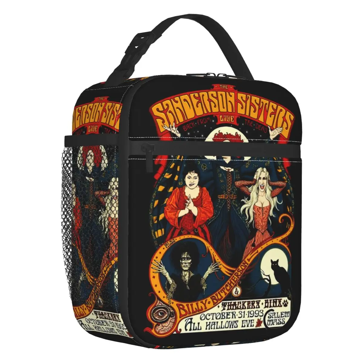 Теплоизолированная сумка для ланча Hocus Pocus Sanderson Sister, портативный контейнер для ланча для школы, для улицы
Теплоизолированная сумка для ланча Hocus Pocus Sanderson Sister, портативный контейнер для ланча для школы, для улицы