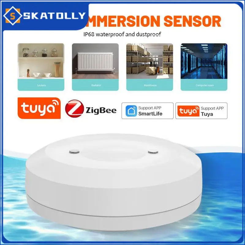 Water Immersion Sensor Smart Life Water Linkage Alarm Leakage Sensor Flood Sensor Smart Home Water Sensor Long Battery Life Tuya
Water Immersion Sensor Smart Life Water Linkage Alarm Leakage Sensor Flood Sensor Smart Home Water Sensor Long Battery Life Tuya