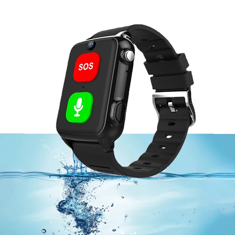 

Anti Loss Waterproof Child Elderly GPS Positioning Wrist Watch Tracking SOS Button Intelligent Wear with Camera Emergency Alarm