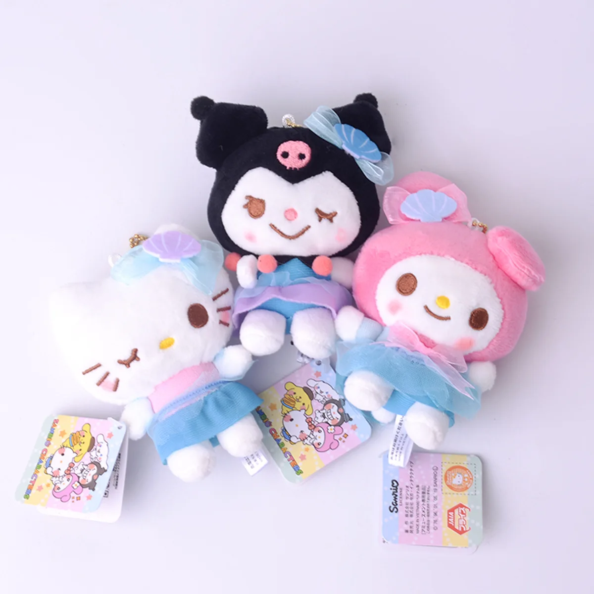 Sanrio Ocen Series Kuromi Melody Plush Actioin Figure Hellokitty Pendant 4Inch Cute Ornament Childern Gift
Sanrio Ocen Series Kuromi Melody Plush Actioin Figure Hellokitty Pendant 4Inch Cute Ornament Childern Gift