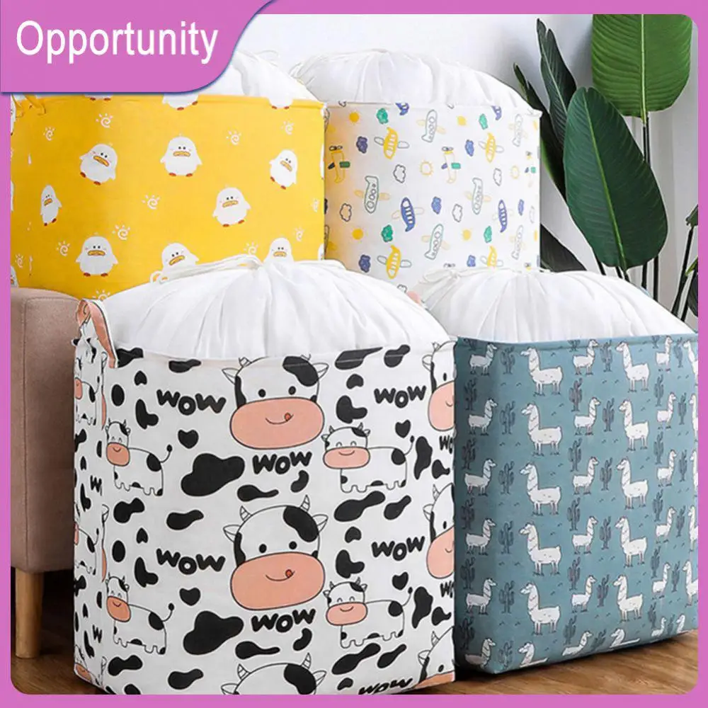 

Waterproof Dirty Clothes Basket Durable Comfortable Quilt Toy Storage Bag Safe Packing And Moving Bag Sundries Storage Basket