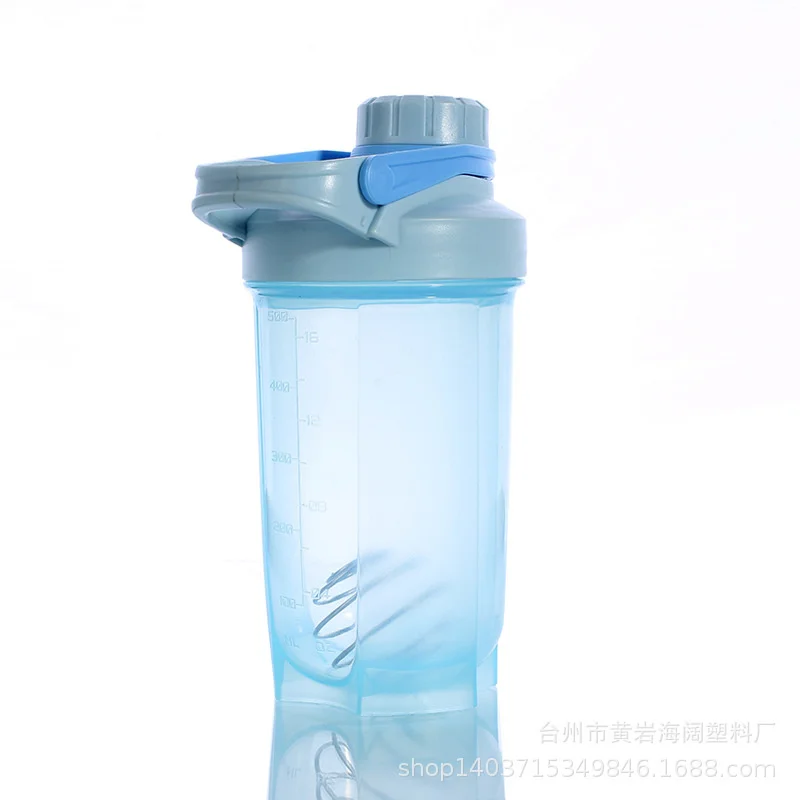 500ml Protein Powder Sports Shake Cup Milk Shake Mixing Cup Fashion Portable Scale Water Cup Knob Cup
500ml Protein Powder Sports Shake Cup Milk Shake Mixing Cup Fashion Portable Scale Water Cup Knob Cup