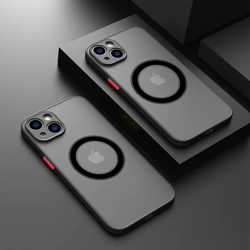 14 Pro Max Luxury Magnetic For Magsafe Wireless Charge Phone Case For iPhone 13 14 12 11 Pro Max Shockproof Armor Matte Cover
14 Pro Max Luxury Magnetic For Magsafe Wireless Charge Phone Case For iPhone 13 14 12 11 Pro Max Shockproof Armor Matte Cover