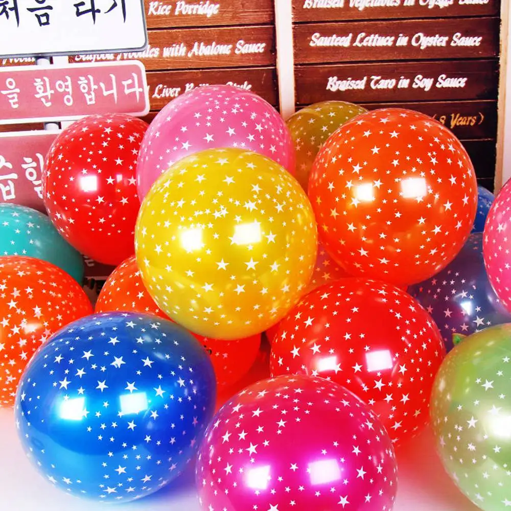 10pcs 12inch Gypsophila Printing Latex Balloons Wedding Party Decorations Happy Birthday Star Baloons Baby Shower Globs Supplies
10pcs 12inch Gypsophila Printing Latex Balloons Wedding Party Decorations Happy Birthday Star Baloons Baby Shower Globs Supplies