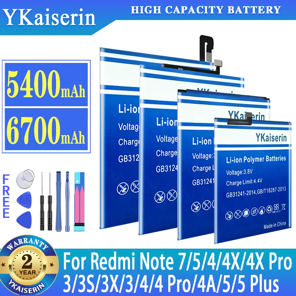 Аккумулятор для Xiaomi Redmi Note 7/5/4/4X/4X Pro Note7 Note5 Note4/3/3S/3X/3/4/4 Pro/4A/5/5 Plus 5 Plus/Xiaomi mi Note 2 Note2 
Аккумулятор для Xiaomi Redmi Note 7/5/4/4X/4X Pro Note7 Note5 Note4/3/3S/3X/3/4/4 Pro/4A/5/5 Plus 5 Plus/Xiaomi mi Note 2 Note2