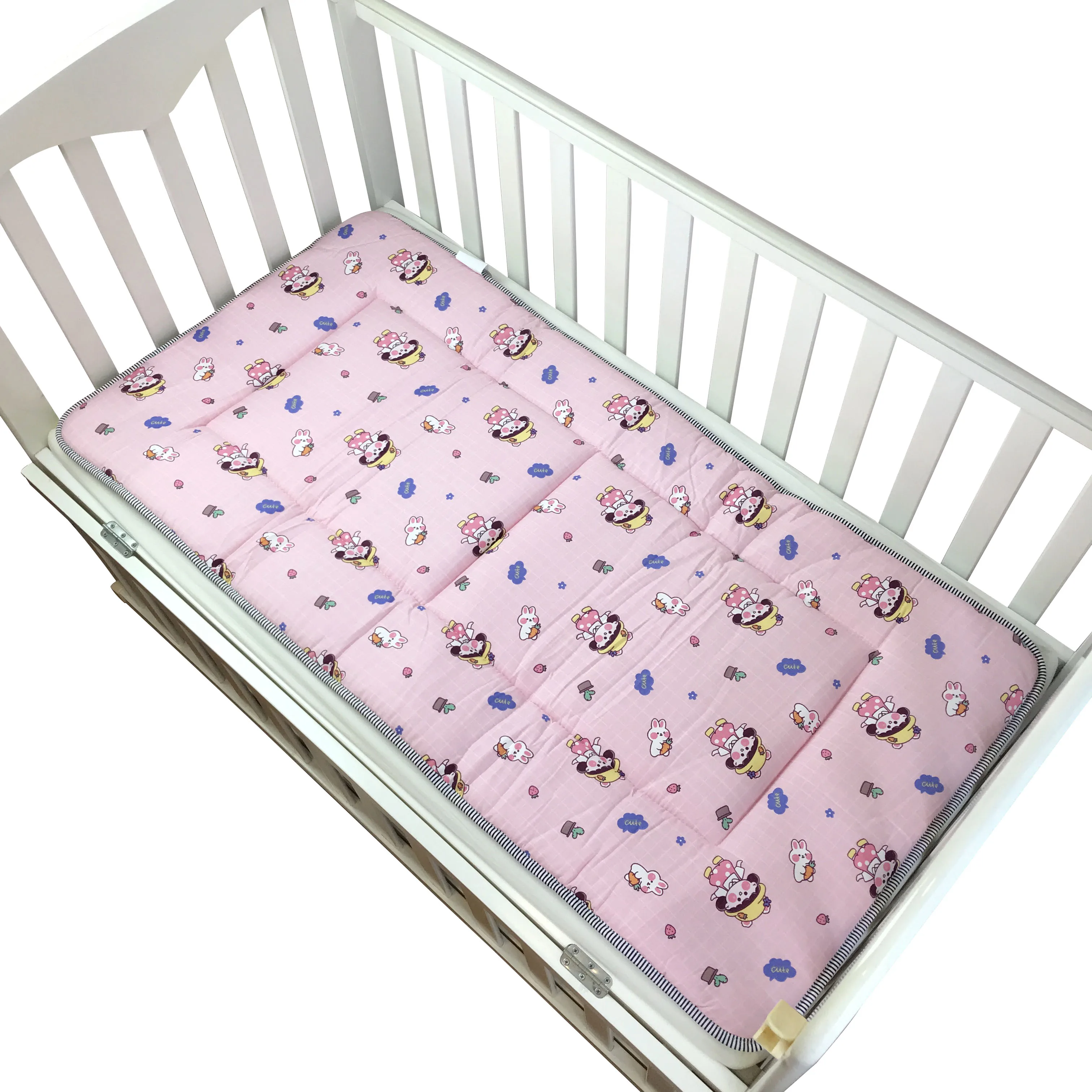 Baby Crib Mattress Pad Newborn Sleeper Bedding Set 100% Cotton Printed Mat Boys Girls Pink Infant Toddler Bed Set 140x70cm
Baby Crib Mattress Pad Newborn Sleeper Bedding Set 100% Cotton Printed Mat Boys Girls Pink Infant Toddler Bed Set 140x70cm