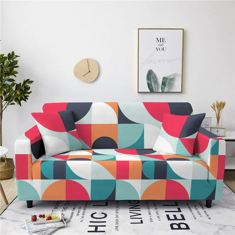 Geometric Print Stretch Sofa Cover Couch Slipcover Dust-proof All-Inclusive Sectional Sofa Cushion Covers Furniture Protector
Geometric Print Stretch Sofa Cover Couch Slipcover Dust-proof All-Inclusive Sectional Sofa Cushion Covers Furniture Protector